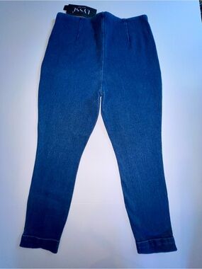Lysse High-Rise Sculpting Ankle Jeans / Leggings, Mid Wash Blue, XL, NWT